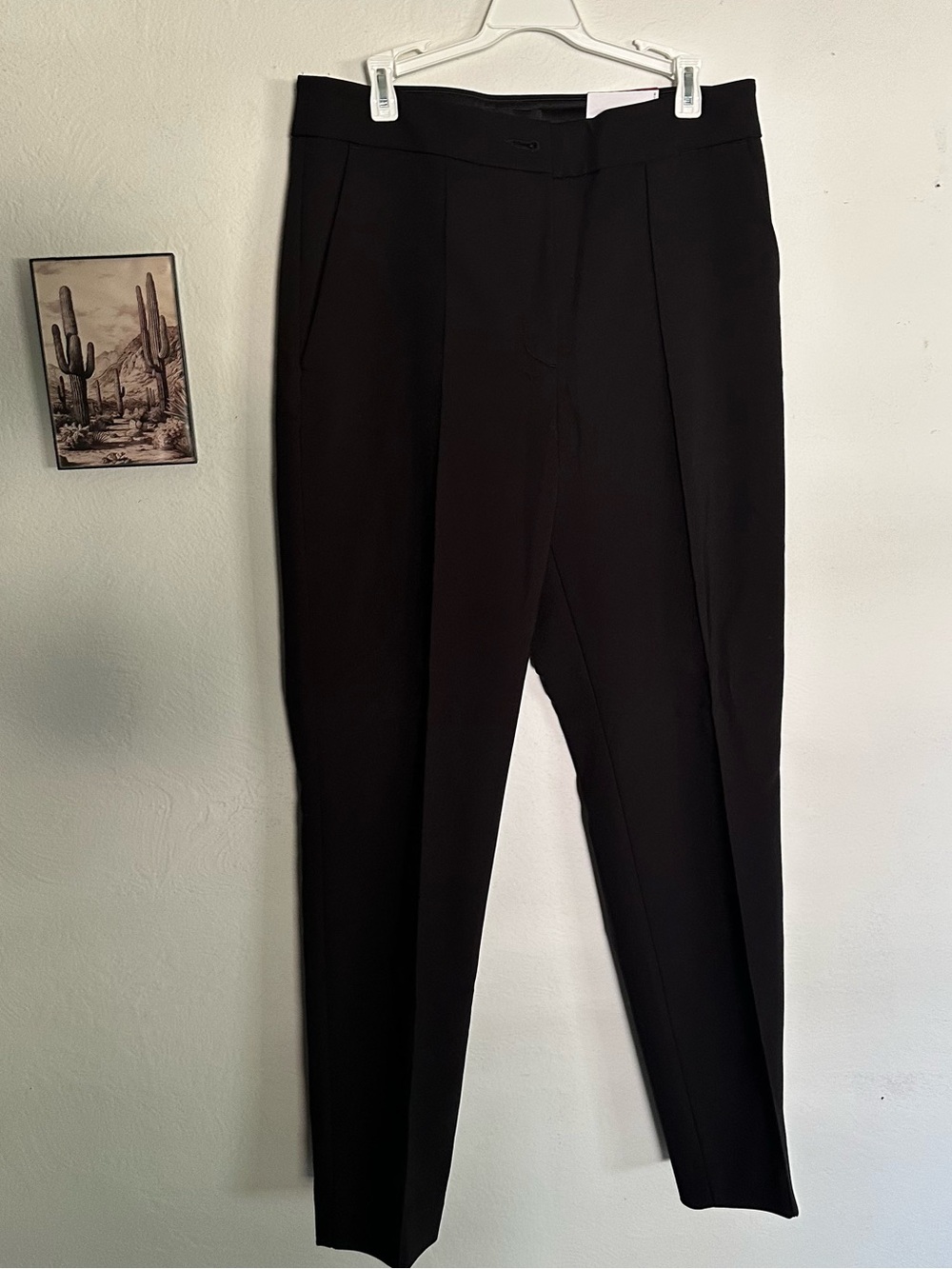 NWT Express black trousers with pleat down legs, size 4